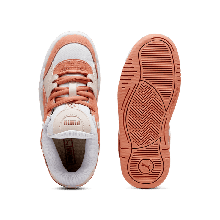 PUMA-180 Sneakers in White/Deeva Peach (GS) Angle 0