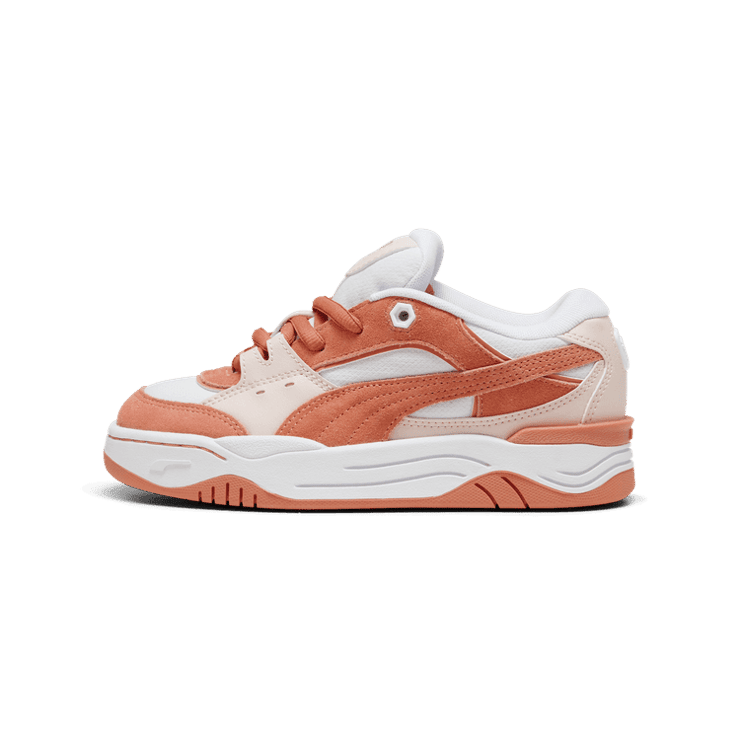PUMA-180 Sneakers in White/Deeva Peach (GS) Angle 1