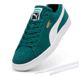 PUMA Suede Classic Sneakers in Dark Myrtle/White Angle 2