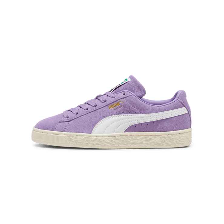 PUMA Suede Classic Sneakers in Lavender Alert/Frosted Ivory Angle 1