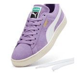 PUMA Suede Classic Sneakers in Lavender Alert/Frosted Ivory Angle 2