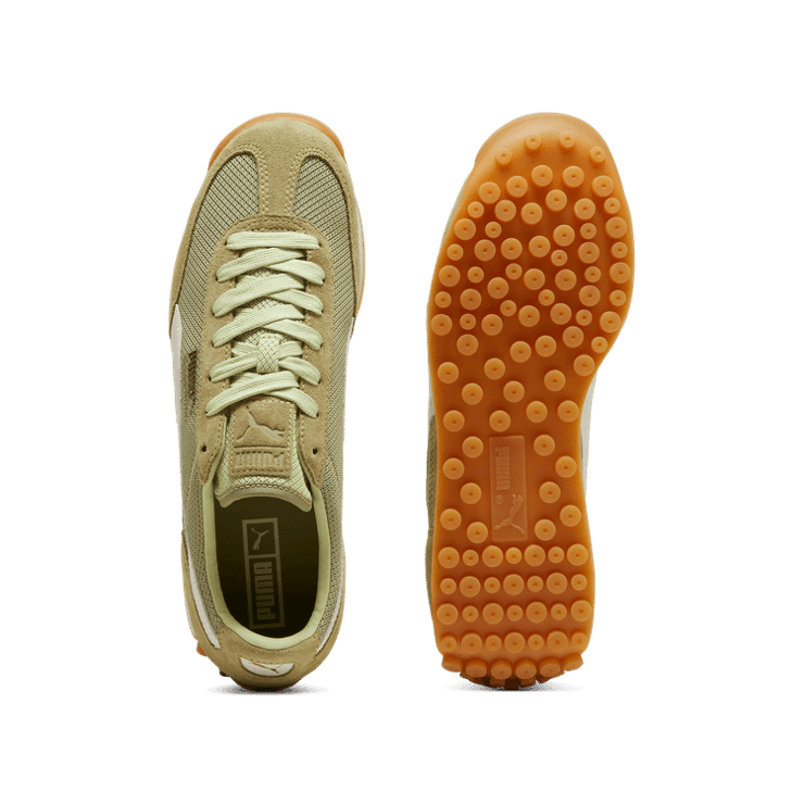 PUMA Easy Rider Mesh Sneakers in Calming Green/Frosted Ivory Angle 0