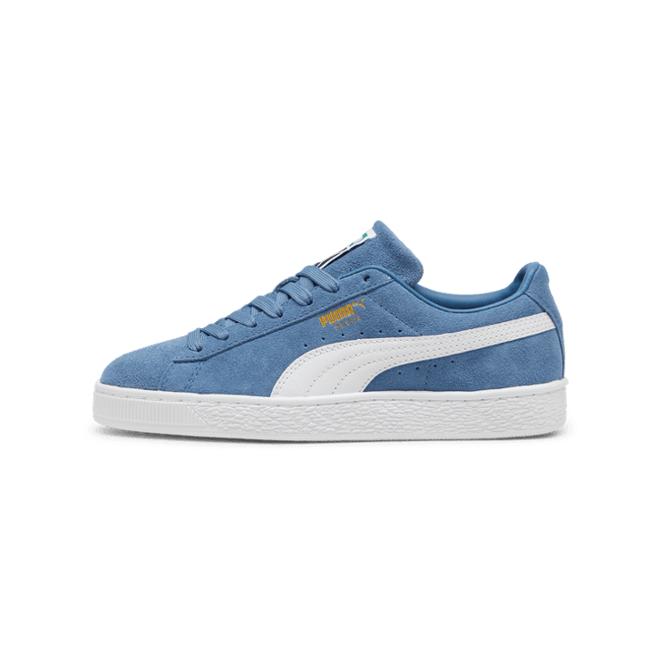 PUMA Suede Classic Sneakers in Blue Horizon/White Angle 1