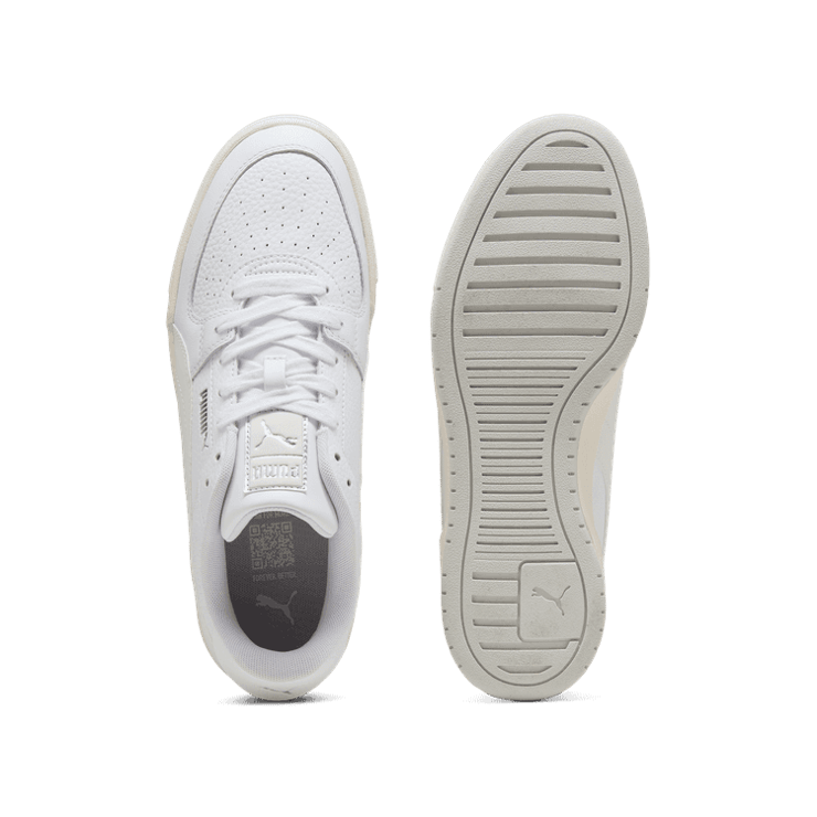 PUMA CA Pro Lights On Reflect Sneakers in White/Silver Angle 0