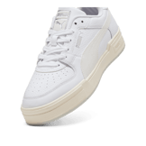 PUMA CA Pro Lights On Reflect Sneakers in White/Silver Angle 2