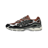 Asics Gel-NYC Black Brown Silver Angle 2