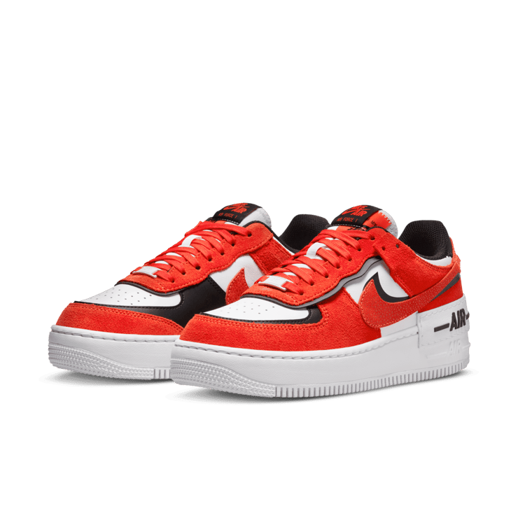 Nike Air Force 1 Low Shadow Rush Orange (W) Angle 2
