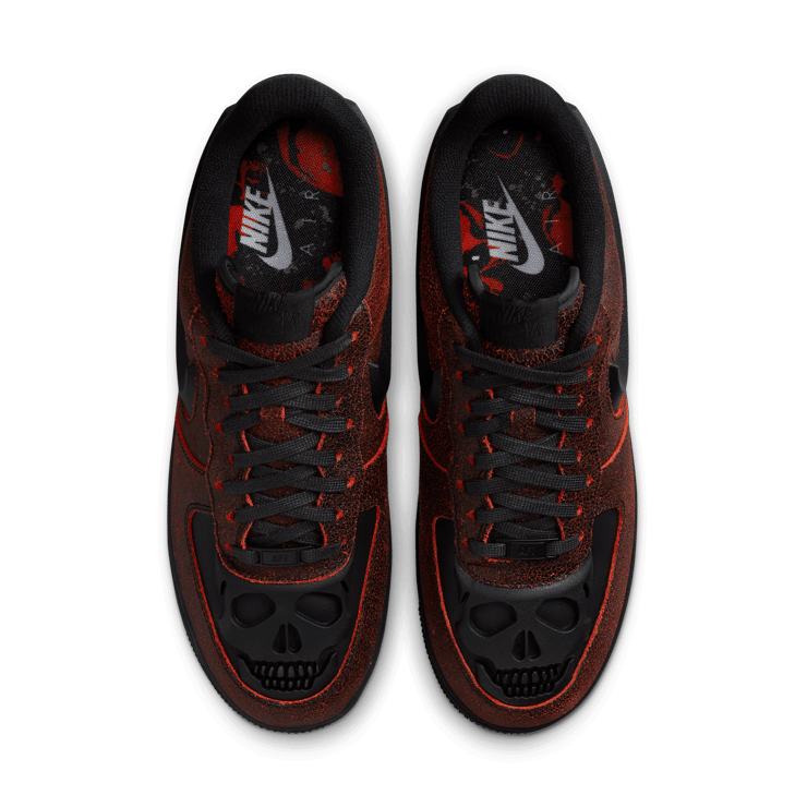 Nike Air Force 1 Low Halloween Skull Angle 2