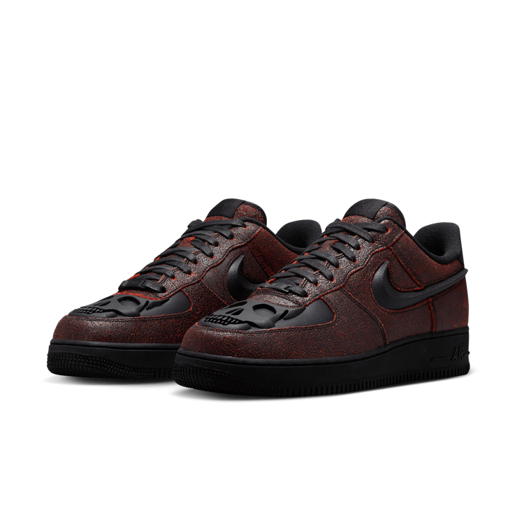 Nike Air Force 1 Low Halloween Skull Angle 3