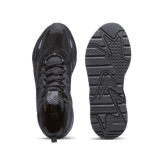PUMA RS-X Hi Sneakers in Black/Shadow Grey Angle 0