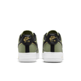 Nike Air Force 1 Low '07 LV8 Double Swoosh Olive Gold Black Angle 3