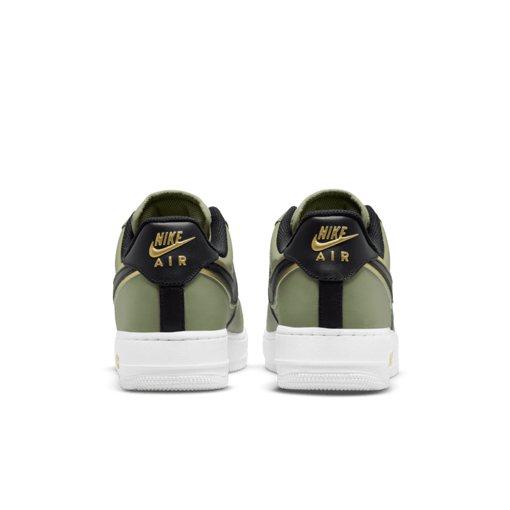 Nike Air Force Low '07 LV8 Double Swoosh Olive Gold Black