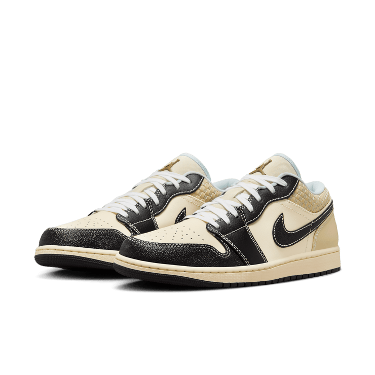 Air Jordan 1 Low SE Coconut Milk Black Angle 2