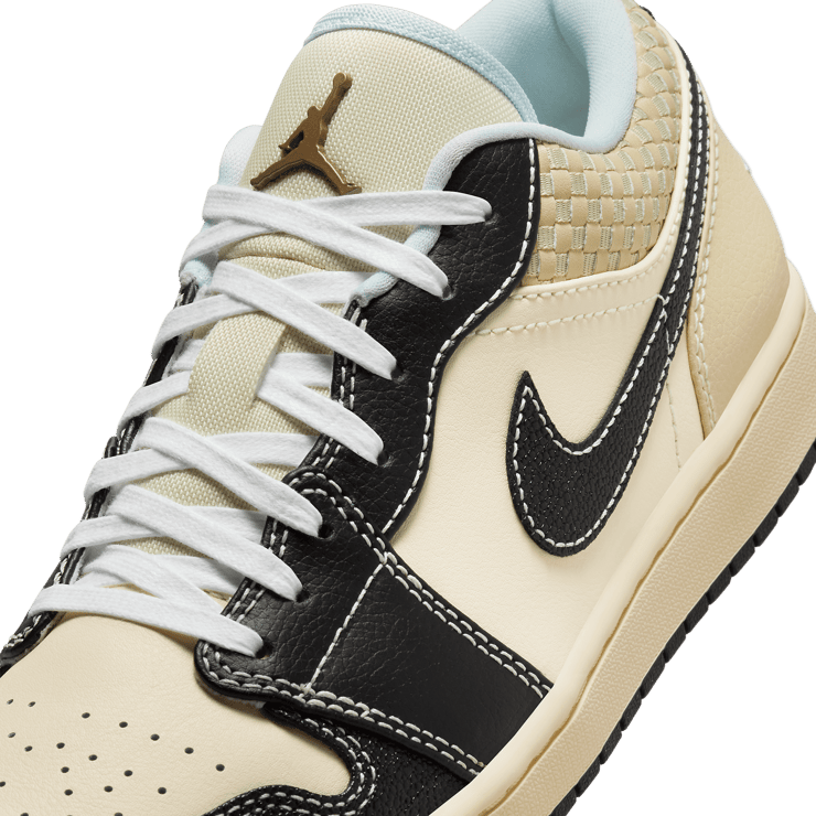 Air Jordan 1 Low SE Coconut Milk Black Angle 4