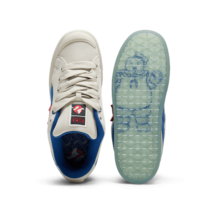 Puma Suede XL Ghostbusters Crush Stay Puft Angle 0
