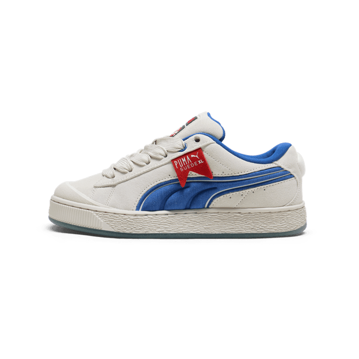Puma Suede XL Ghostbusters Crush Stay Puft Angle 1