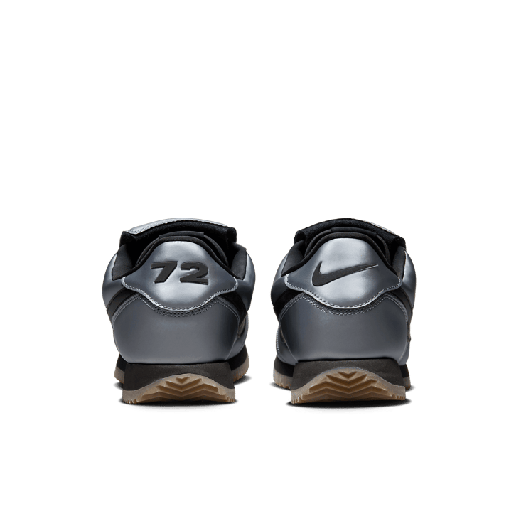 Nike Cortez SE Metallic Cool Grey Black Angle 3