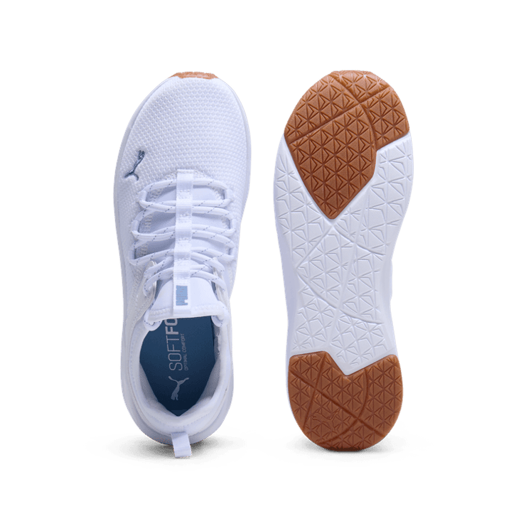 PUMA Starla 2 Training in White/Zen Blue/Gum Angle 0
