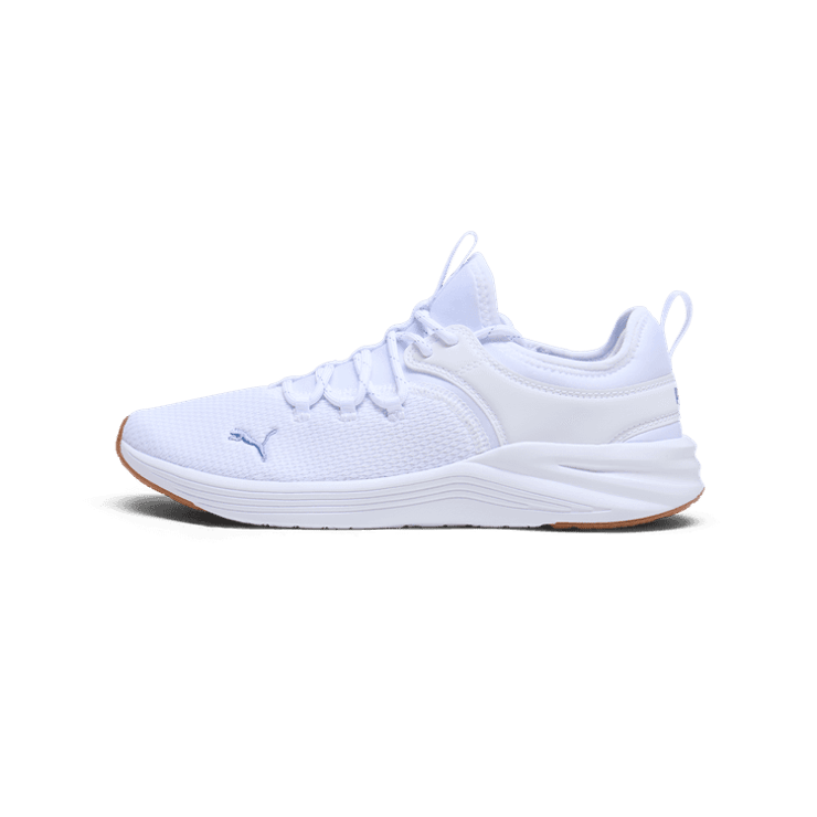 PUMA Starla 2 Training in White/Zen Blue/Gum Angle 1