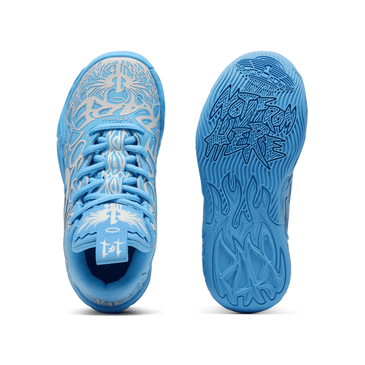 PUMA x LAMELO BALL MB.04 LaFrancé 1 of 1 Basketball in Team Light Blue/Cool Mid Grey (PS) Angle 0