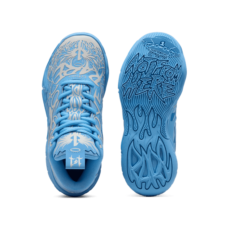 PUMA x LAMELO BALL MB.04 LaFrancé 1 of 1 Basketball in Team Light Blue/Cool Mid Grey (GS) Angle 0