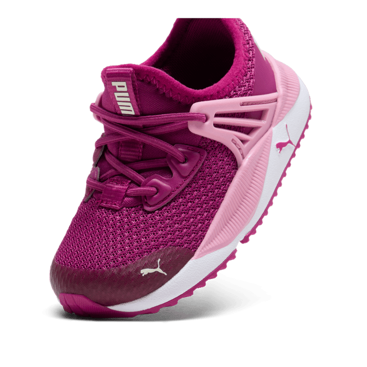 PUMA Pacer Future in Magenta Gleam/Mauved Out/Alpine Snow (TD) Angle 2