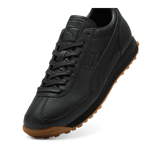 PUMA Easy Rider Leather Sneakers in Black Angle 2