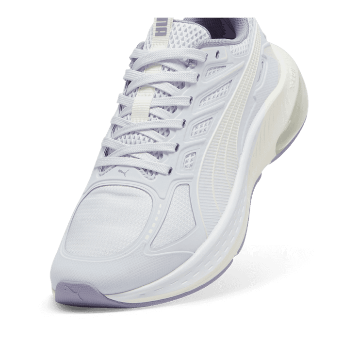 PUMA X-Cell Lightspeed in Silver Mist/Frosted Ivory/Pale Plum Angle 2
