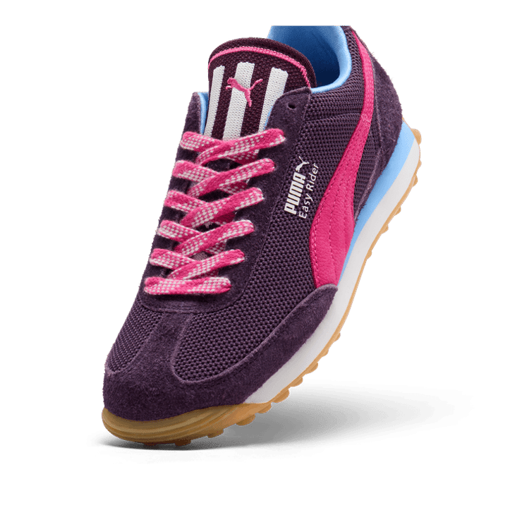 PUMA Easy Rider Supertifo Sneakers in Midnight Plum/Pink Angle 2
