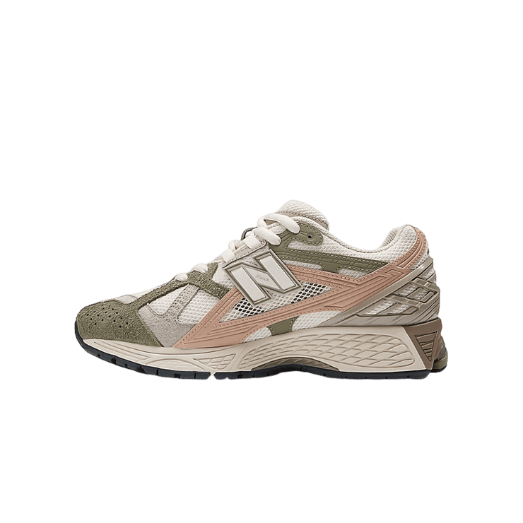 New Balance 1906U Linen Dark Olivine Angle 0