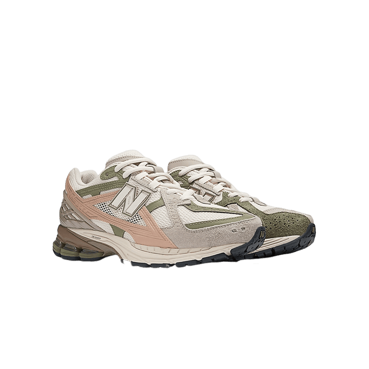 New Balance 1906U Linen Dark Olivine Angle 2