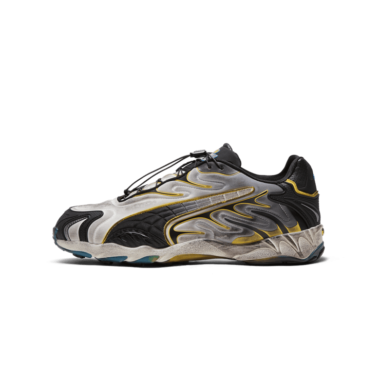 Puma Inhale Distressed A$AP Rocky Cream Black Angle 0