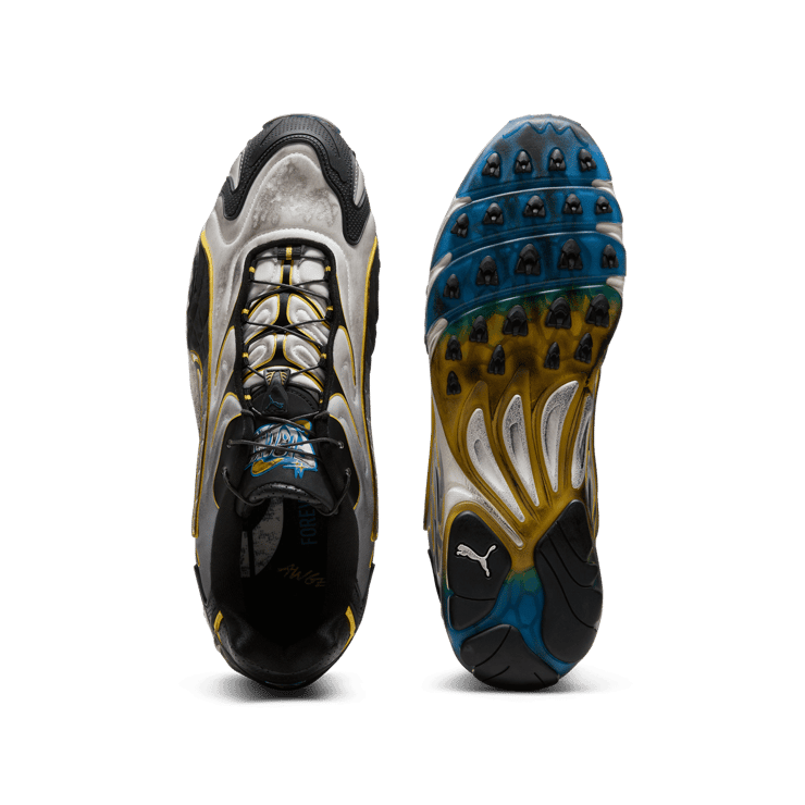 Puma Inhale Distressed A$AP Rocky Cream Black Angle 1