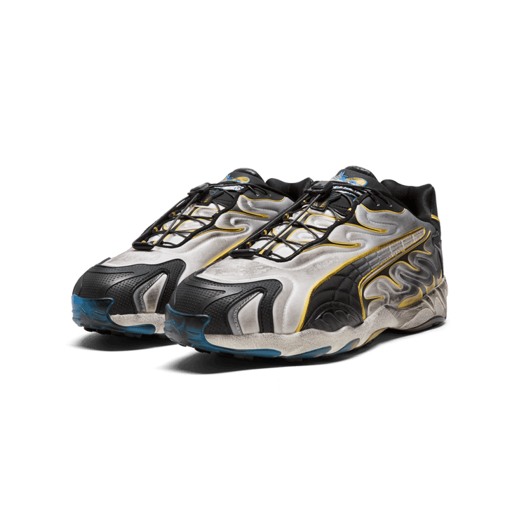 Puma Inhale Distressed A$AP Rocky Cream Black Angle 5