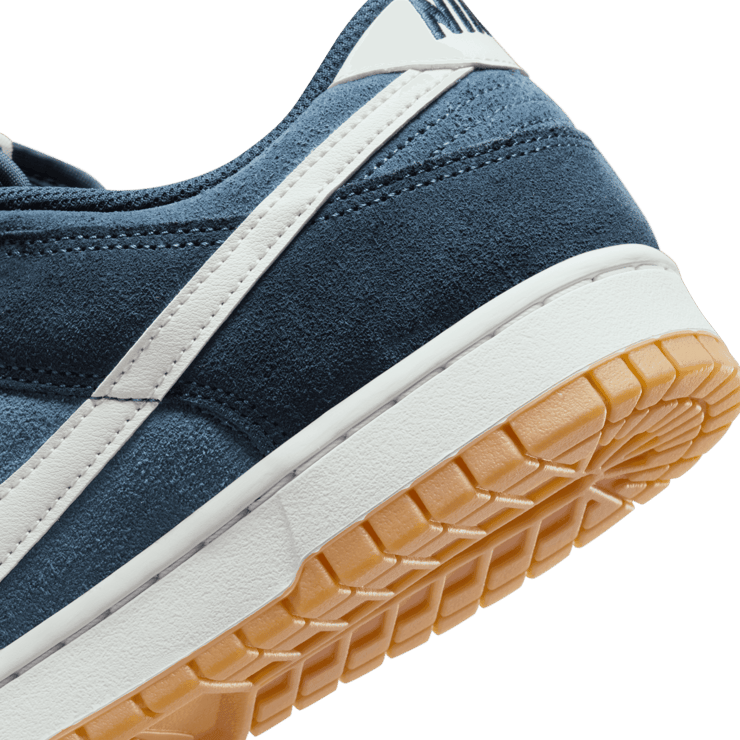 Nike Dunk Low Suede Armory Navy Gum Angle 5