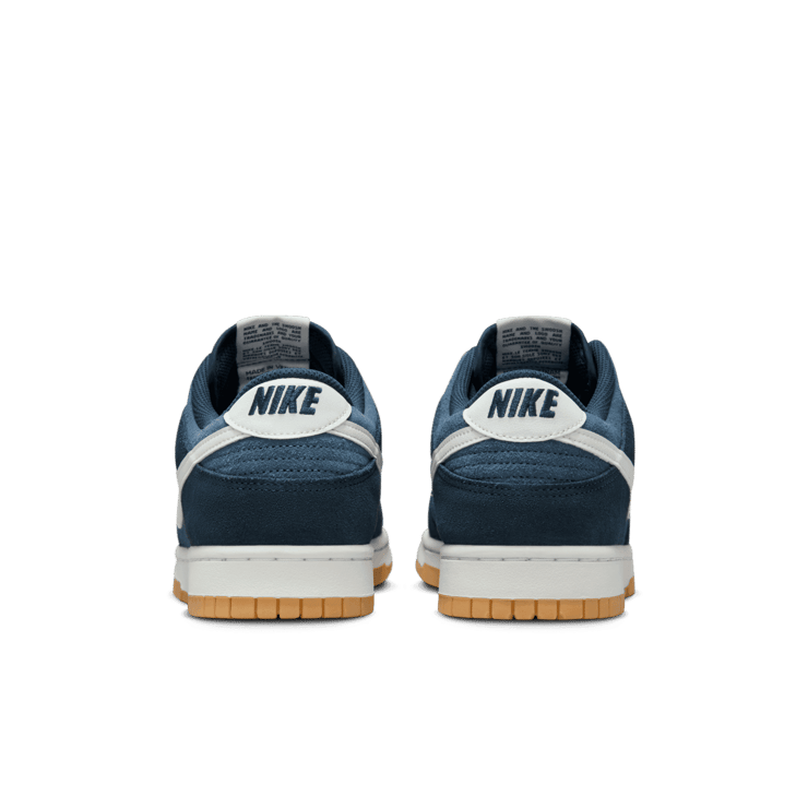 Nike Dunk Low Suede Armory Navy Gum Angle 3