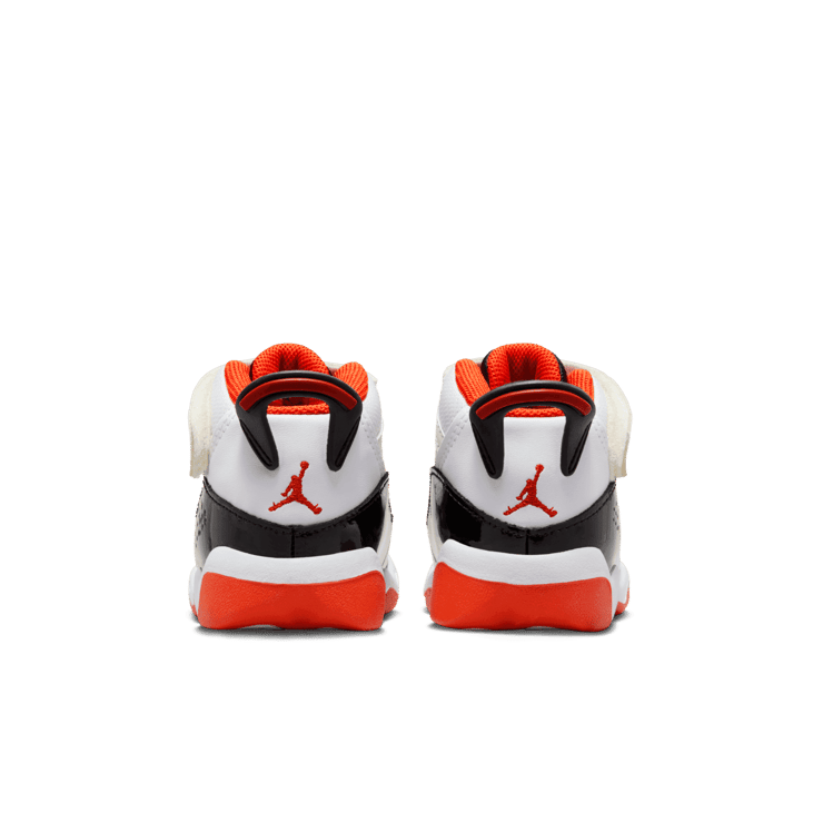 Jordan 6 Rings 'White Black Team Orange' (TD) Angle 2