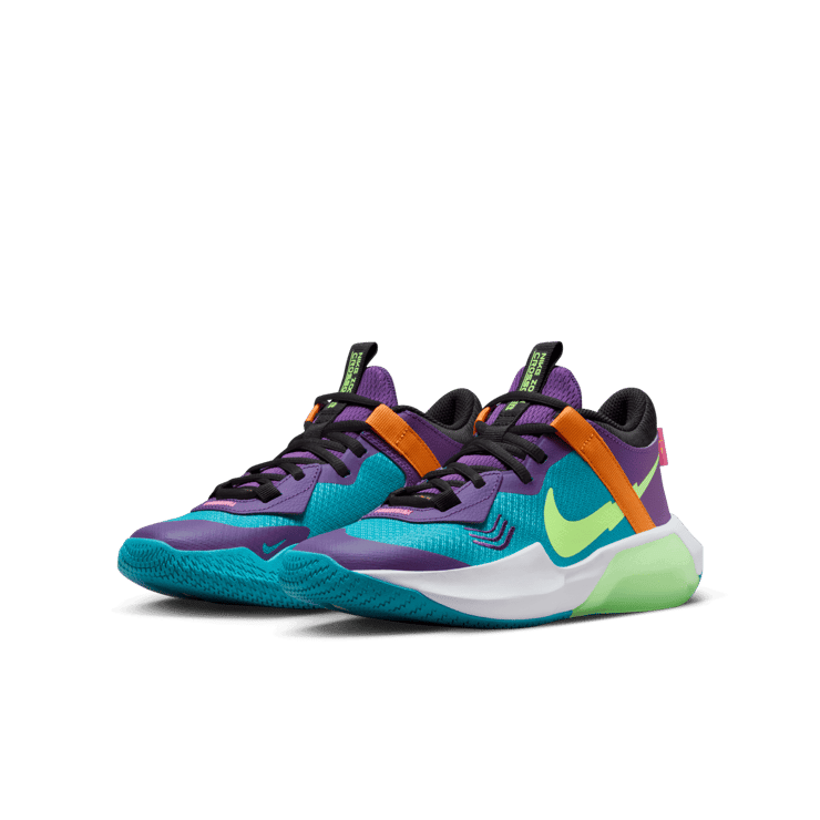 Nike Air Zoom Crossover 'Teal Nebula Purple Cosmos' (GS) Angle 2