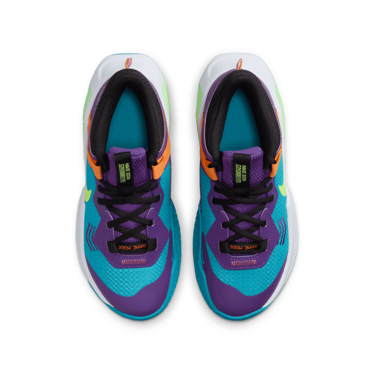 Nike Air Zoom Crossover 'Teal Nebula Purple Cosmos' (GS) Angle 1