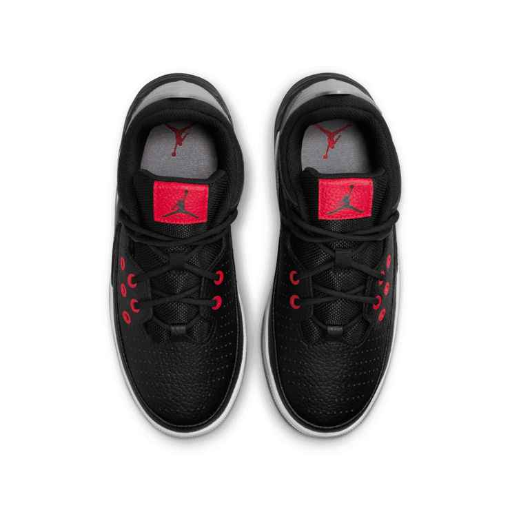 Jordan Max Aura 5  'Black Cement' (GS) Angle 1