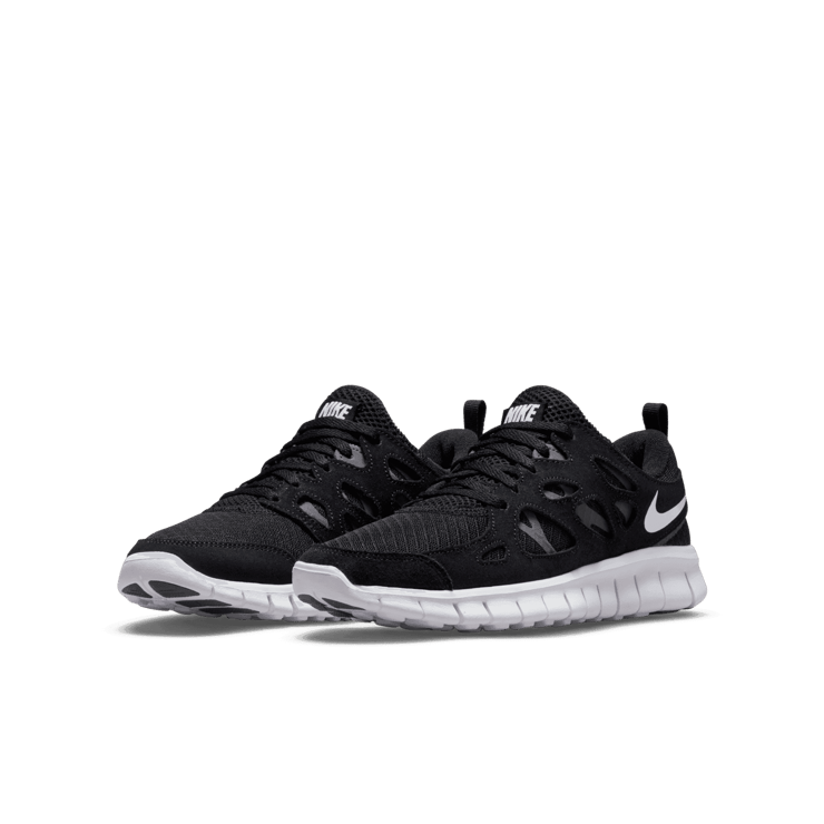 Nike Free Run 2 'Black White' (GS) Angle 2