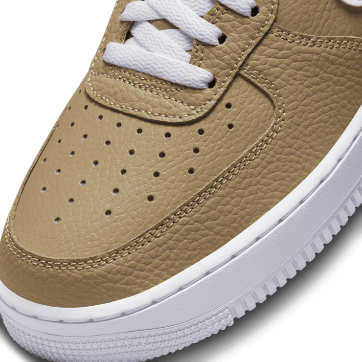 Nike Air Force 1 Low Khaki White Angle 5