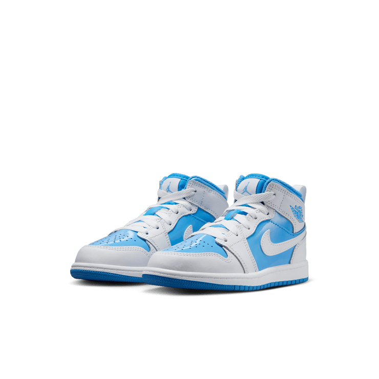 Air Jordan 1 Mid Legend Blue (PS) Angle 3