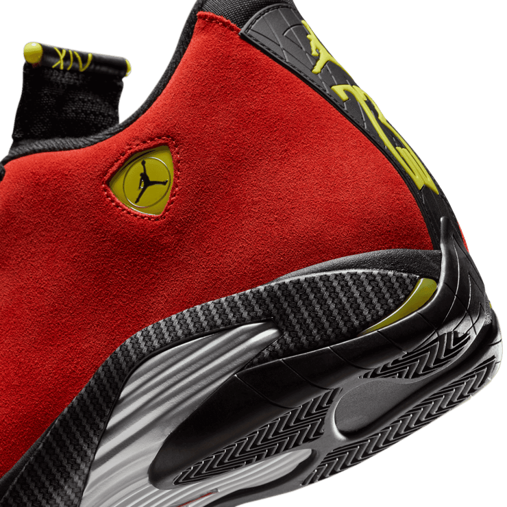 Air Jordan 14 Retro Ferrari (2025) Angle 3