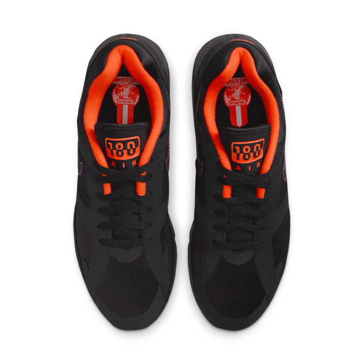 Nike Air 180 Black Hyper Crimson Angle 1