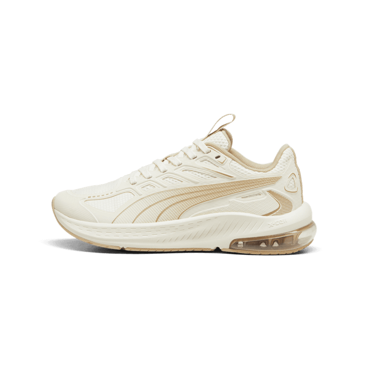 PUMA X-Cell Lightspeed in Frosted Ivory/Gold Angle 1