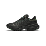 PUMA Spirex Casestudy Sneakers in Flat Dark Grey/Black/Fluro Green Pes Angle 1