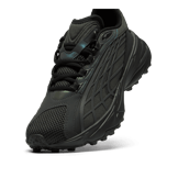 PUMA Spirex Casestudy Sneakers in Flat Dark Grey/Black/Fluro Green Pes Angle 2
