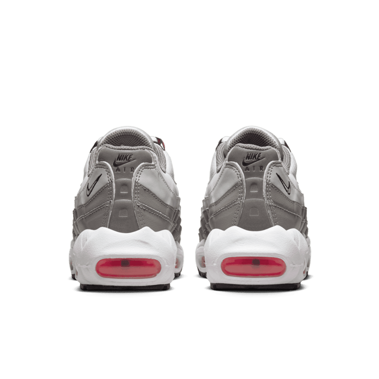 Nike Air Max 95 Recraft 'Light Silver Flat Pewter' (GS) Angle 3