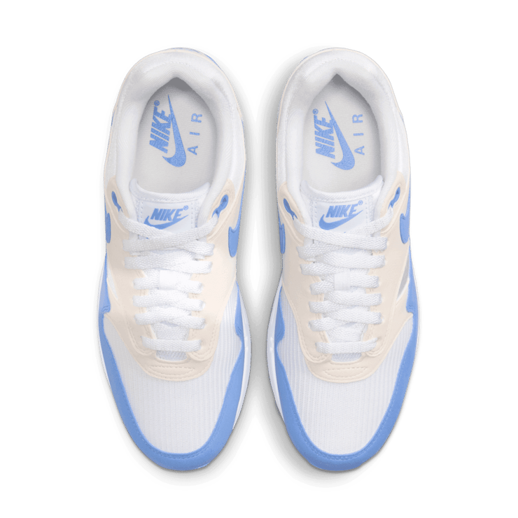 Nike Air Max 1 White Royal Pulse (W) Angle 1